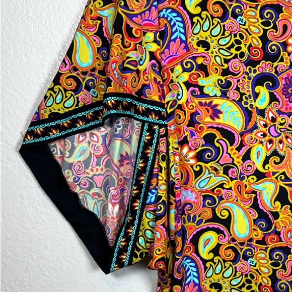 Trina Turk Paisley Swim Cover Up - Picture 4 of 9